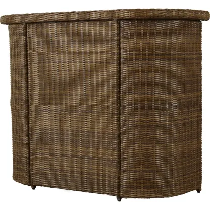 Glass Outdoor Bar Table