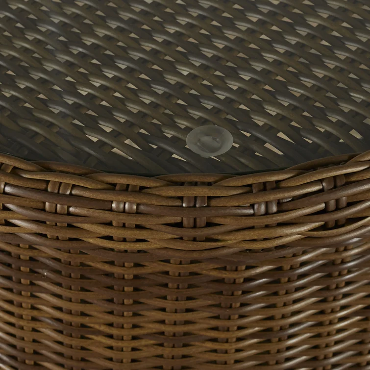 Glass Outdoor Bar Table