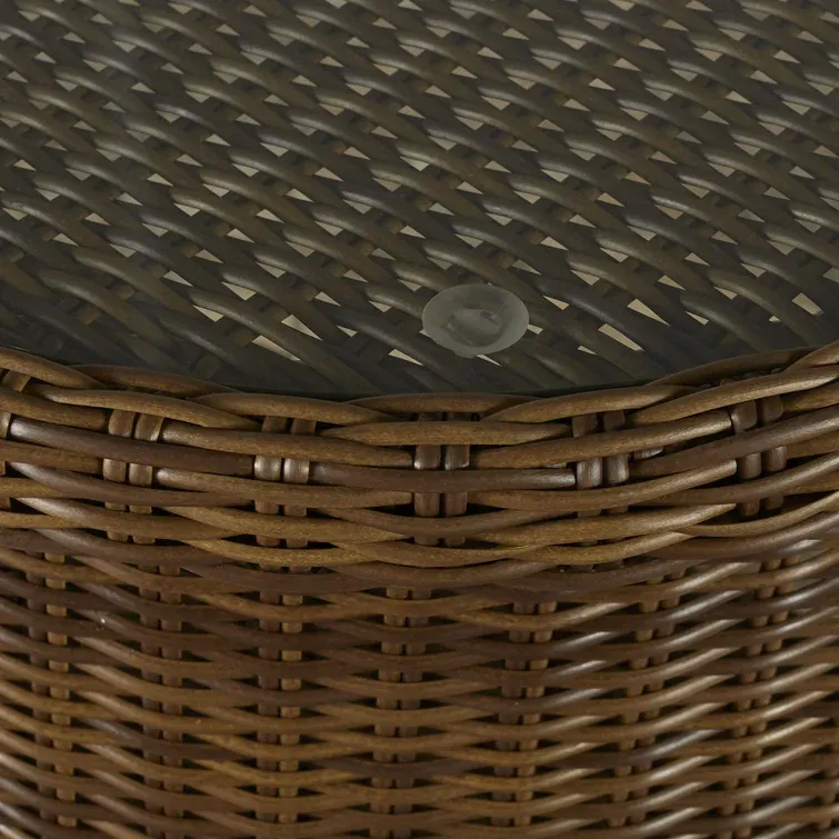 Glass Outdoor Bar Table