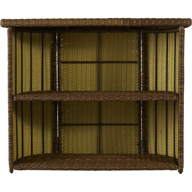 Glass Outdoor Bar Table