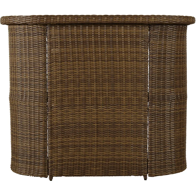 Glass Outdoor Bar Table