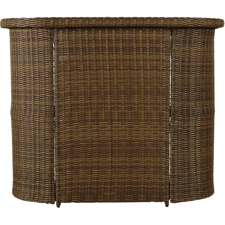 Glass Outdoor Bar Table