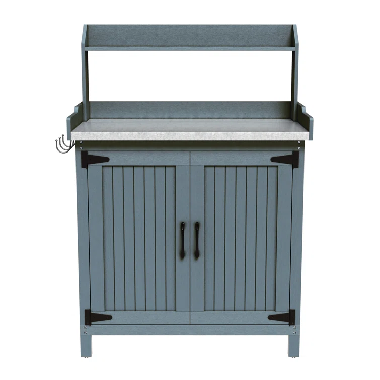 Pine Wood Potting Bench