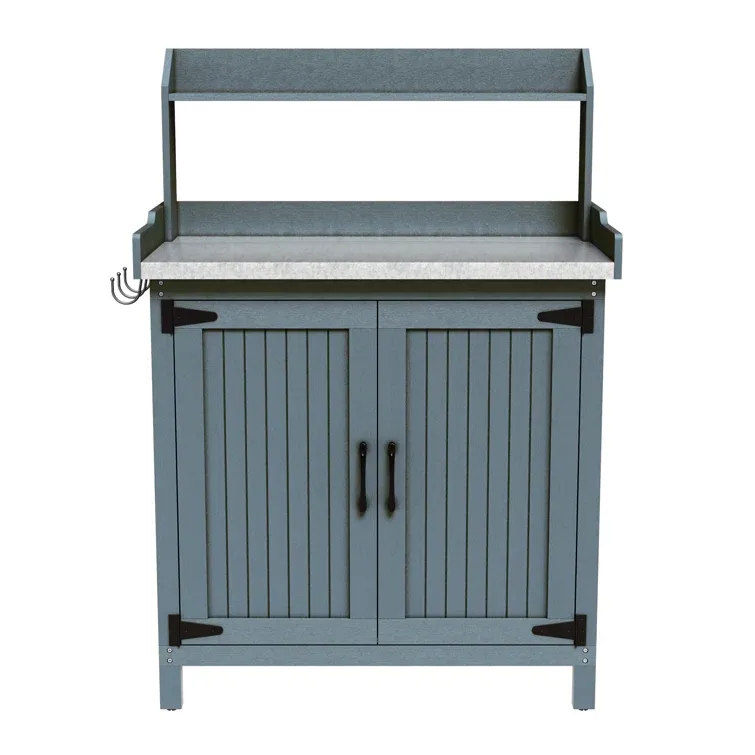 Pine Wood Potting Bench