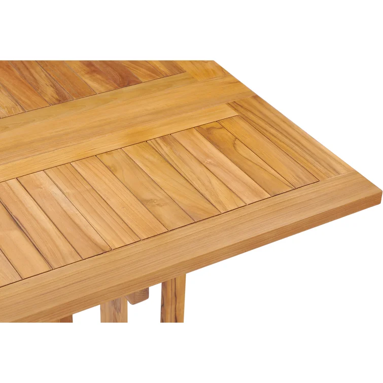 Teak Fliptop Outdoor Dining Table