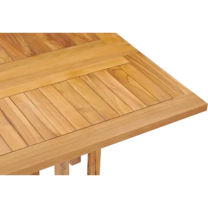 Teak Fliptop Outdoor Dining Table