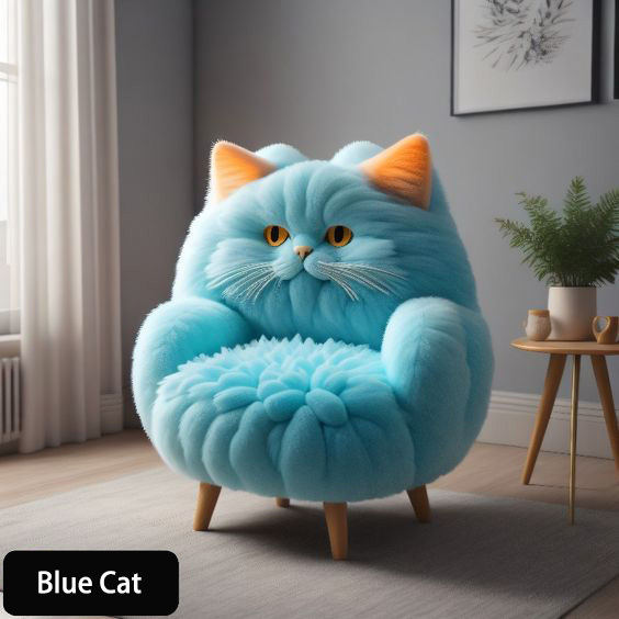 Cat shop shaped chair