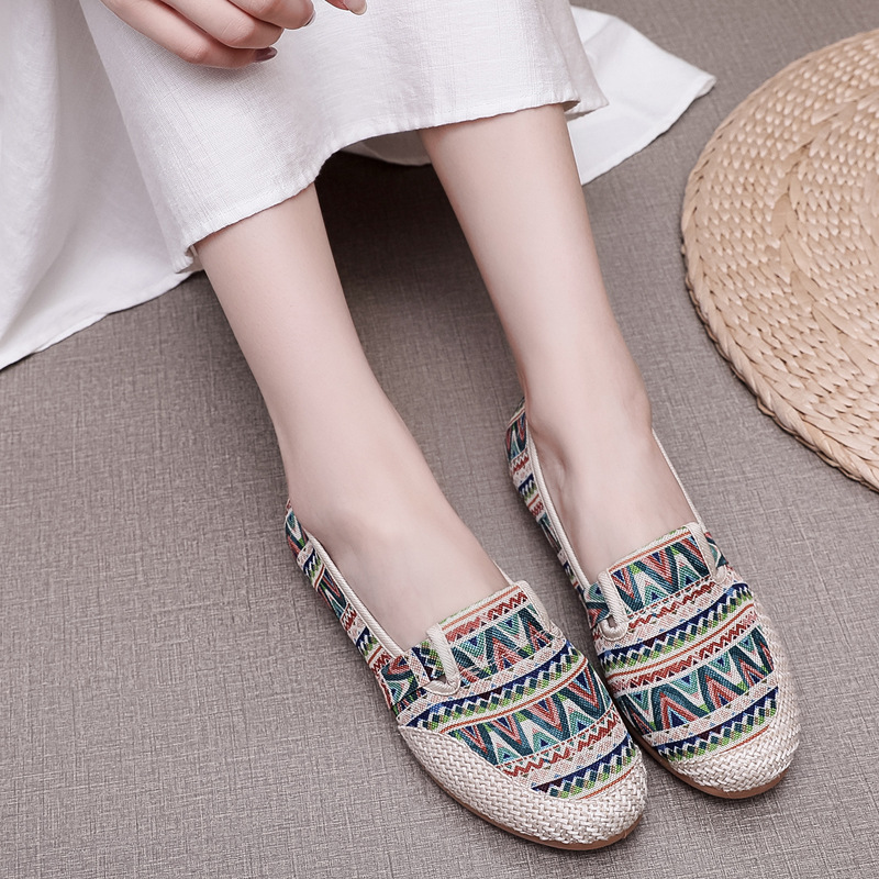 🔥Last day 60% OFF- Women's Vintage Slip On Shallow Loafers-Buy 2 Free shipping