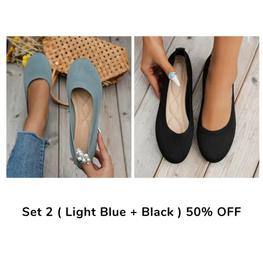 🔥Last Day 49% OFF - Women Comfortable Breathable Slip On Arch Support Non-Slip Casual Shoes