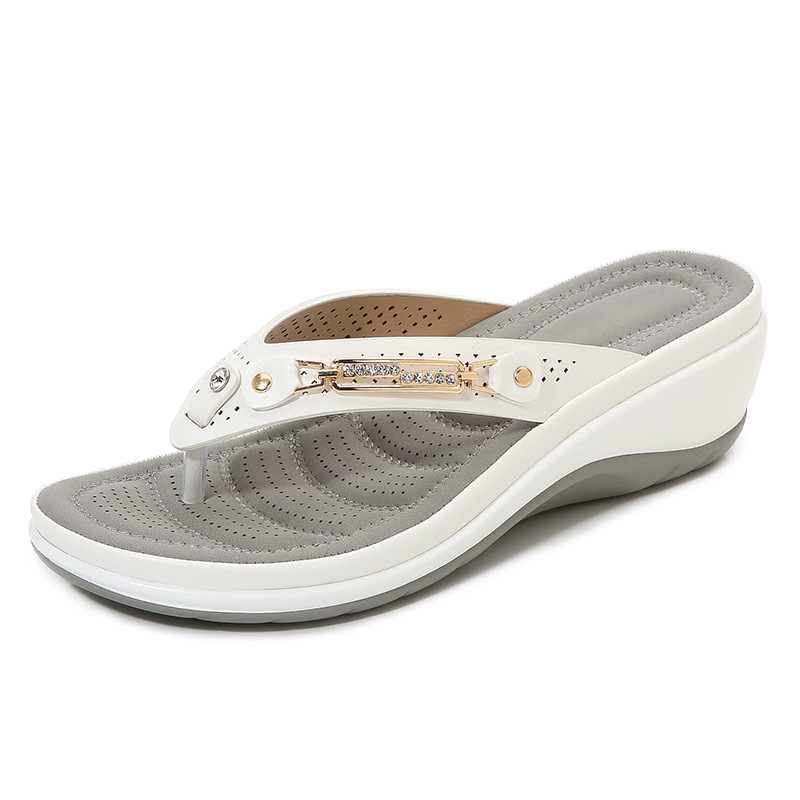😍[May New]😍Women's Arch Support Soft Cushion Flip Flops Thong Sandals Slippers