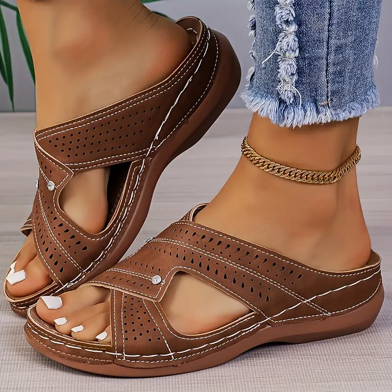 🔥SUMMER FASHION ITEMS SELL 2000+ PER MONTH🔥Sandalwave- Women's lightweight non-slip multifunctional wedge platform sandals