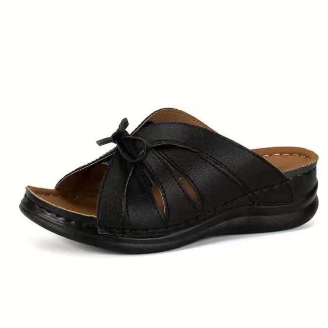 <Jun New> Vintage Premium Orthopedic Open Toe Summer Wedges Platform Sandals