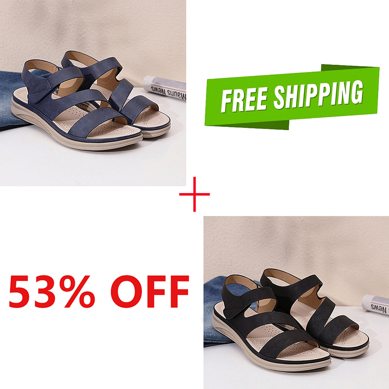 😍[May New]😍Women’s Comfortable Casual Retro Wedges Orthopedic Sandals