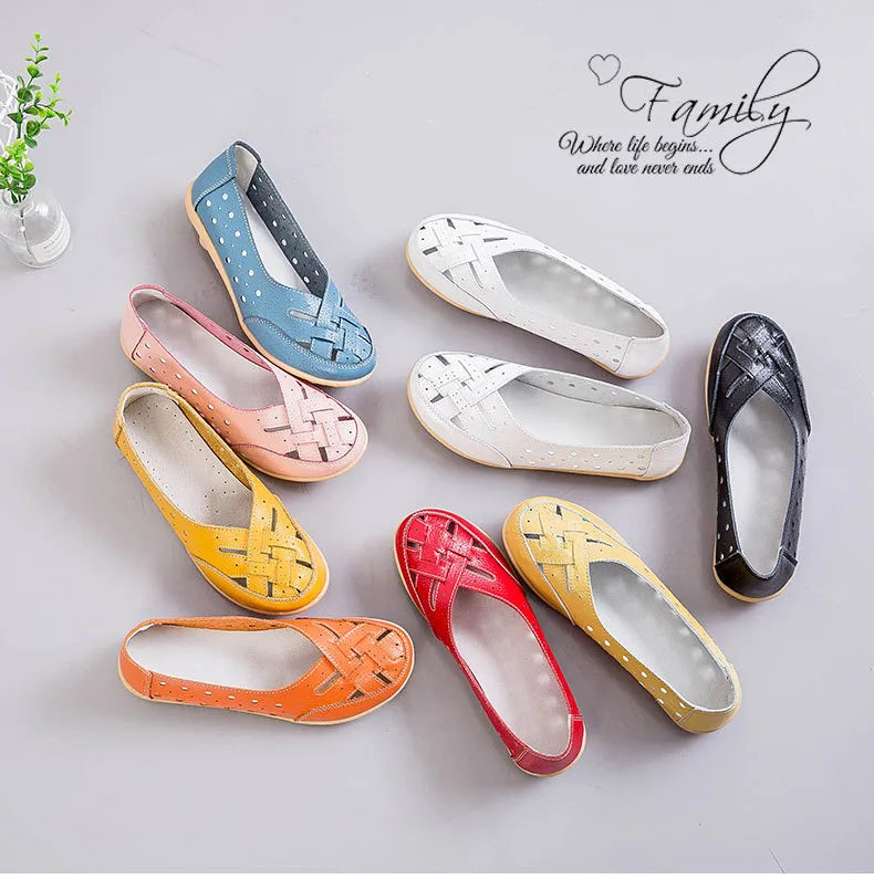 [#1 TRENDING SUMMER 2024] SUPER COMFORTABLE LEATHER SANDALS-[MOTHER'S DAY 49% OFF]