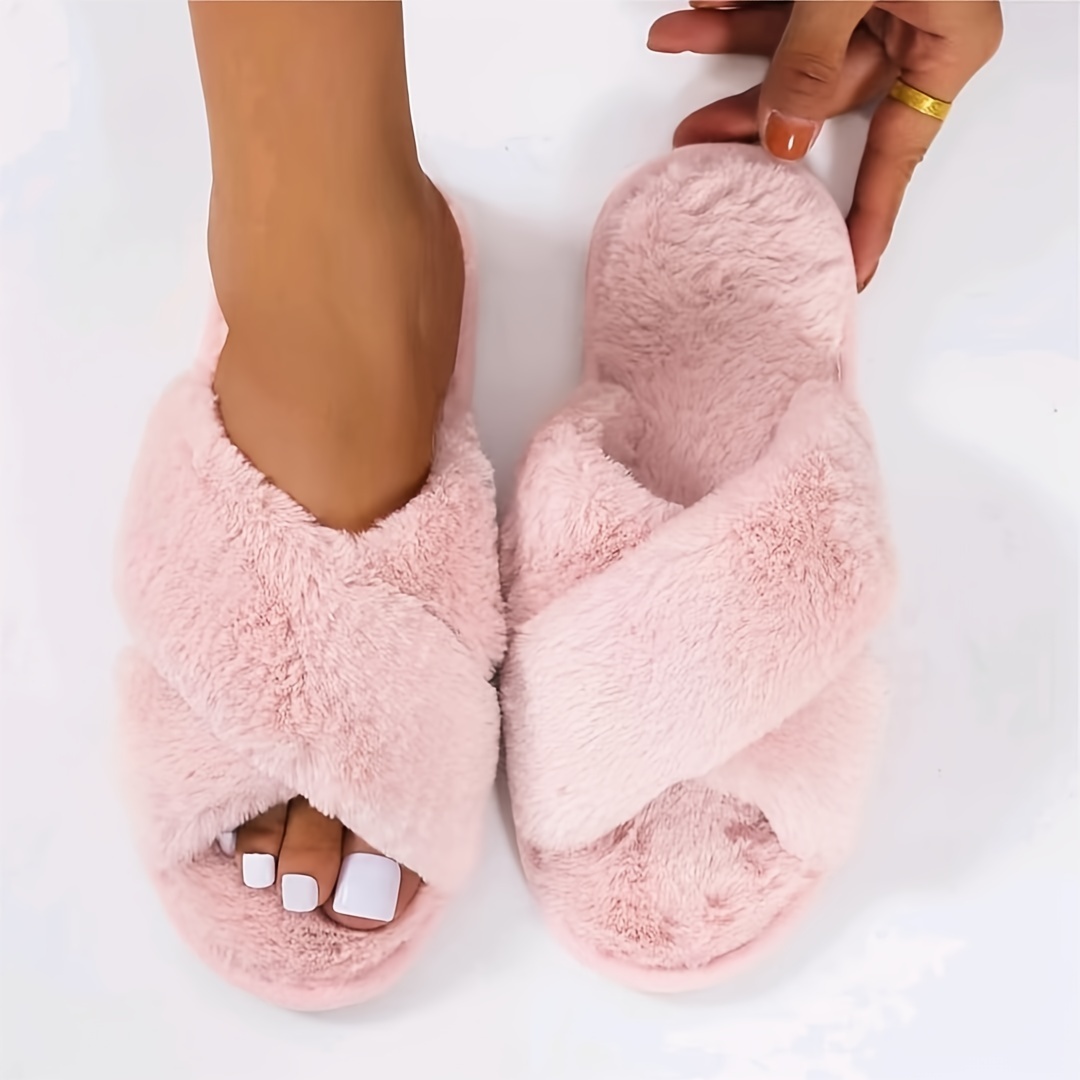 🔥CLEARANCE SALE🔥 -Women's Criss Cross House Slippers-Buy 2 Free Ship