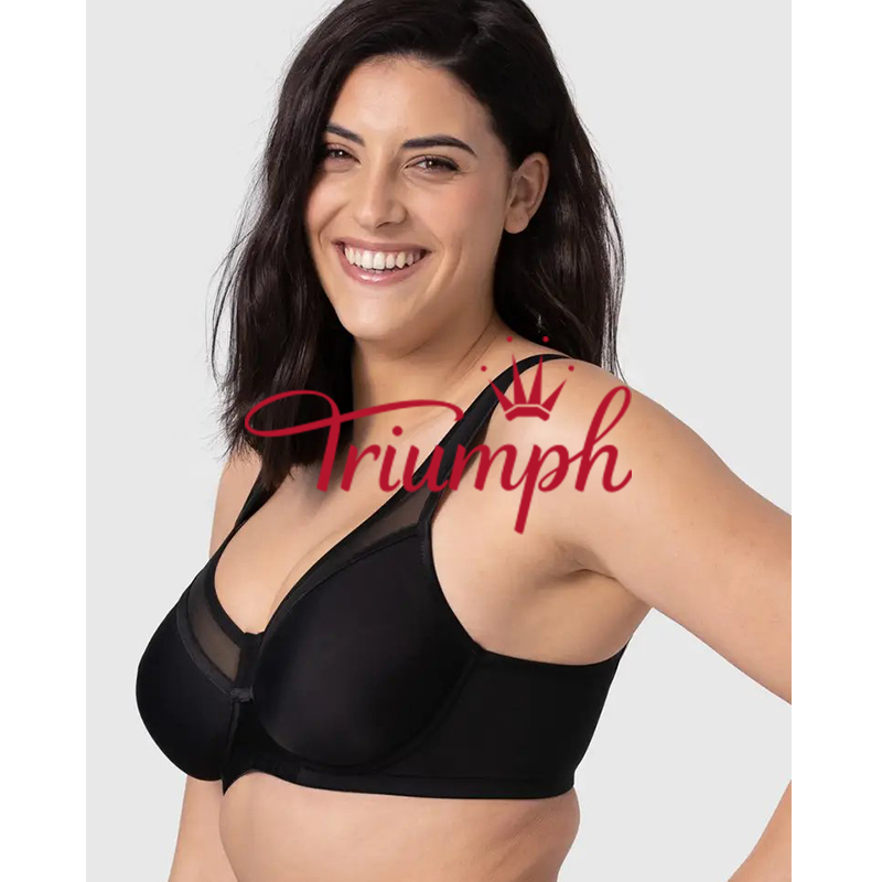 Triumph - Confezione da 3 💝 Reggiseno ampio, extra sostenitivo, senza ferretto✨✨