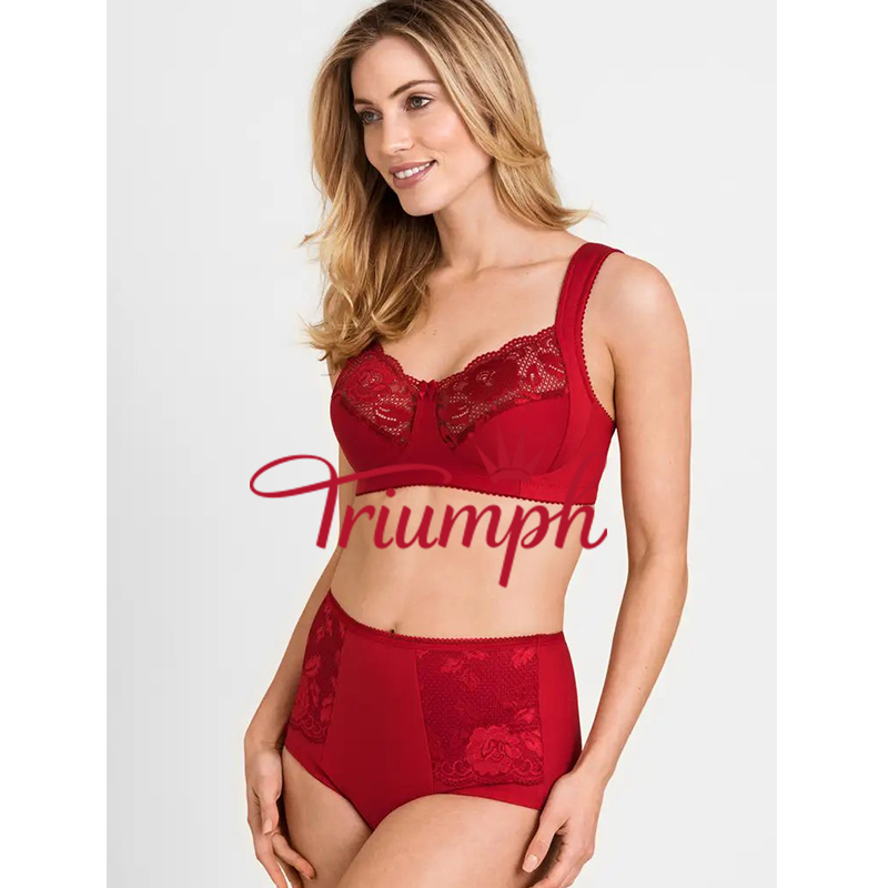 Triumph- 3 pezzi💝Comodo reggiseno push-up in puro cotone✨✨