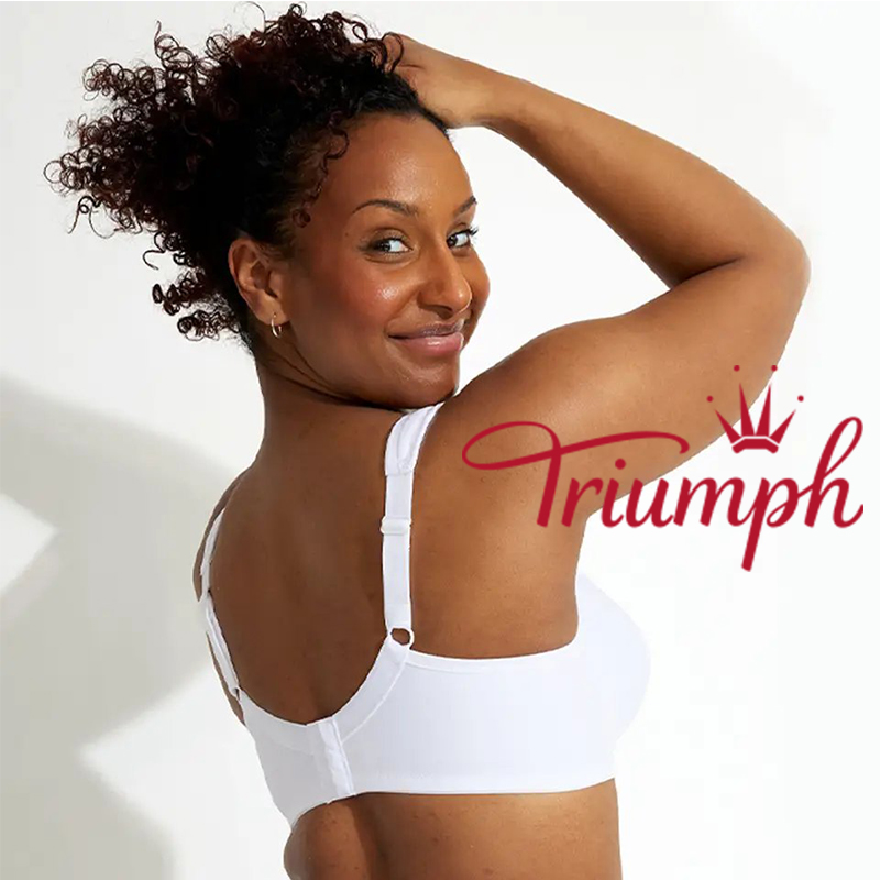 Triumph - Confezione da 3 💝 Reggiseno ampio, extra sostenitivo, senza ferretto✨✨