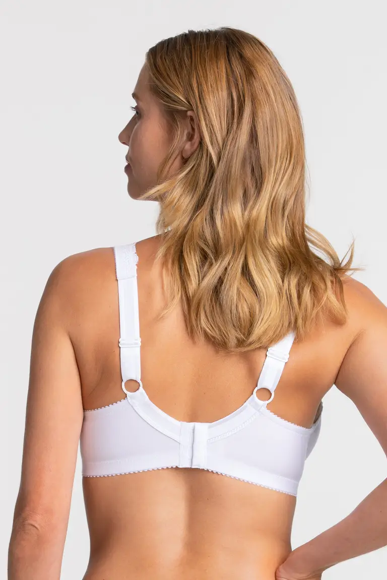 Triumph - (Embalagem de 3) Sutiã feminino confortável e simples em puro algodão