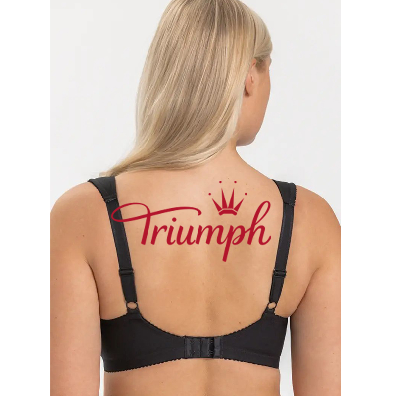 Triumph- 3 pezzi💝Comodo reggiseno push-up in puro cotone✨✨