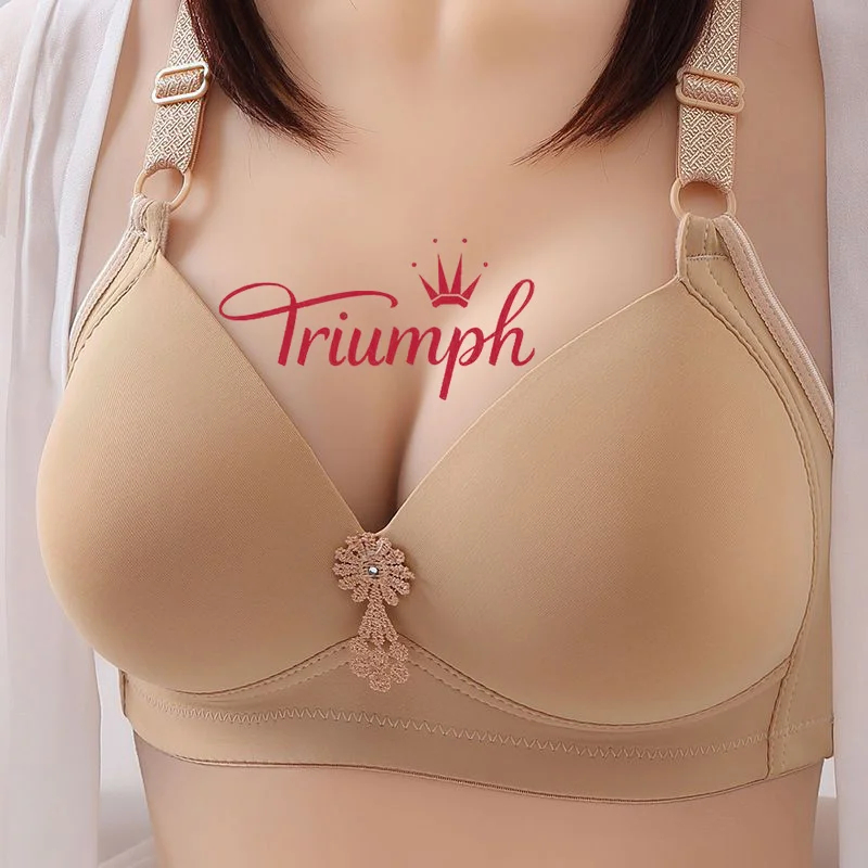 TRIUMPH - (3 pz) Reggiseno intimo push-up senza ferretto