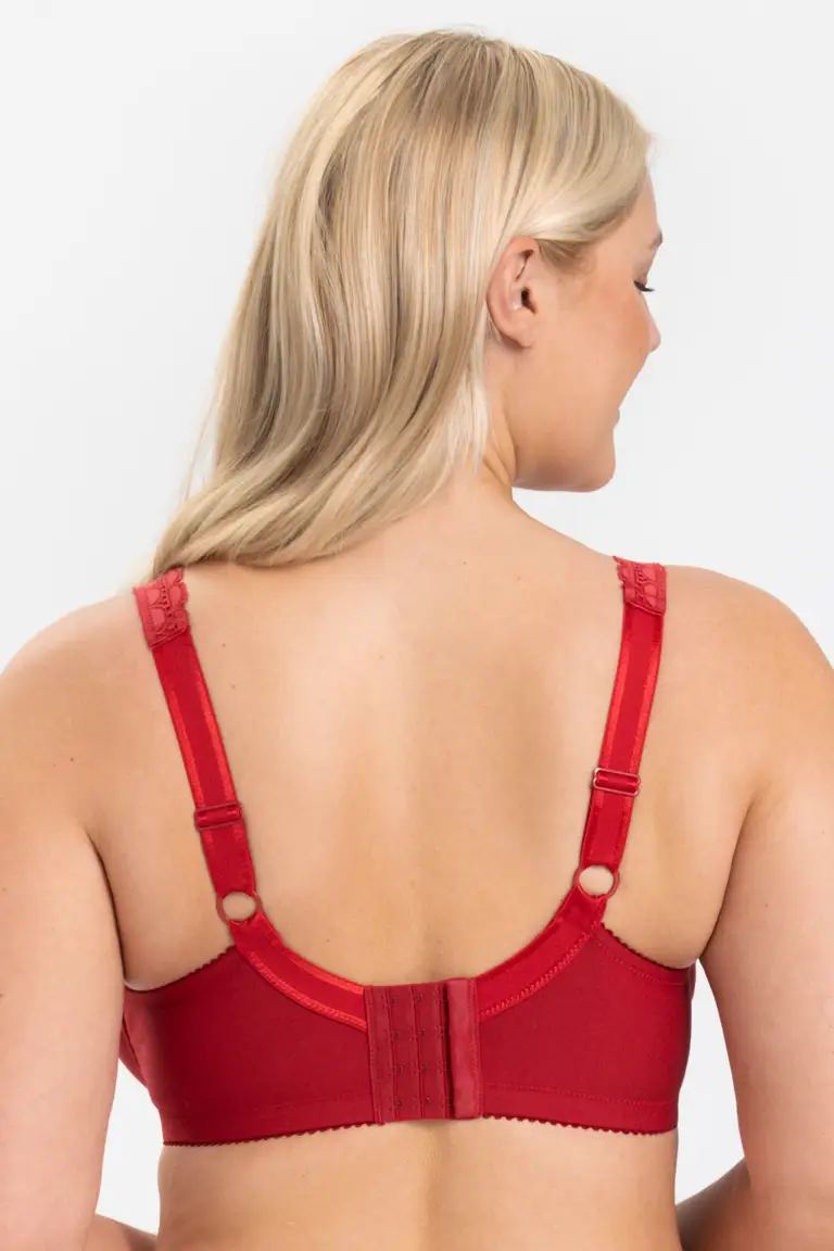 Triumph - (Embalagem de 3) Sutiã feminino confortável e simples em puro algodão