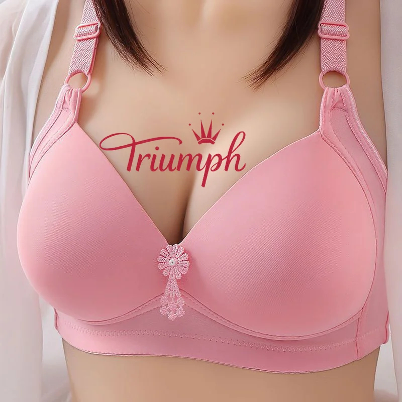 TRIUMPH - (3 pz) Reggiseno intimo push-up senza ferretto