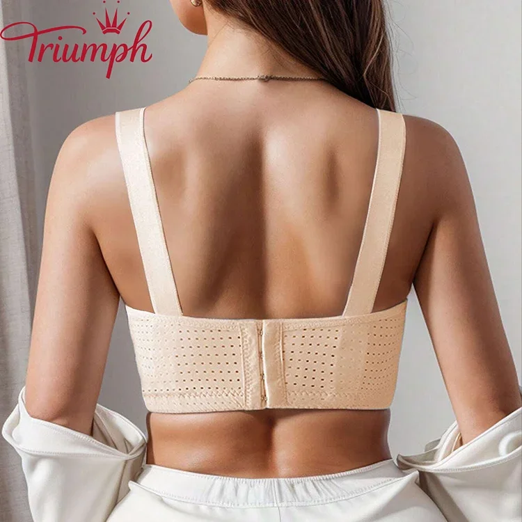 Reggiseno antiscivolo senza ferretto Triumph Thin Cup【75A-110E】