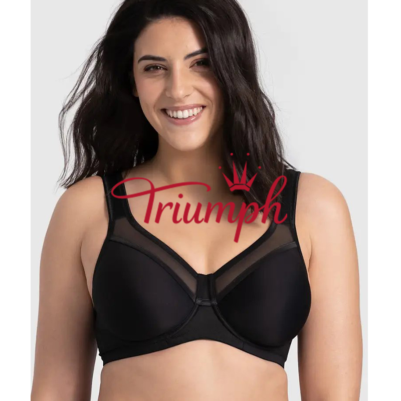 Triumph - Confezione da 3 💝 Reggiseno ampio, extra sostenitivo, senza ferretto✨✨