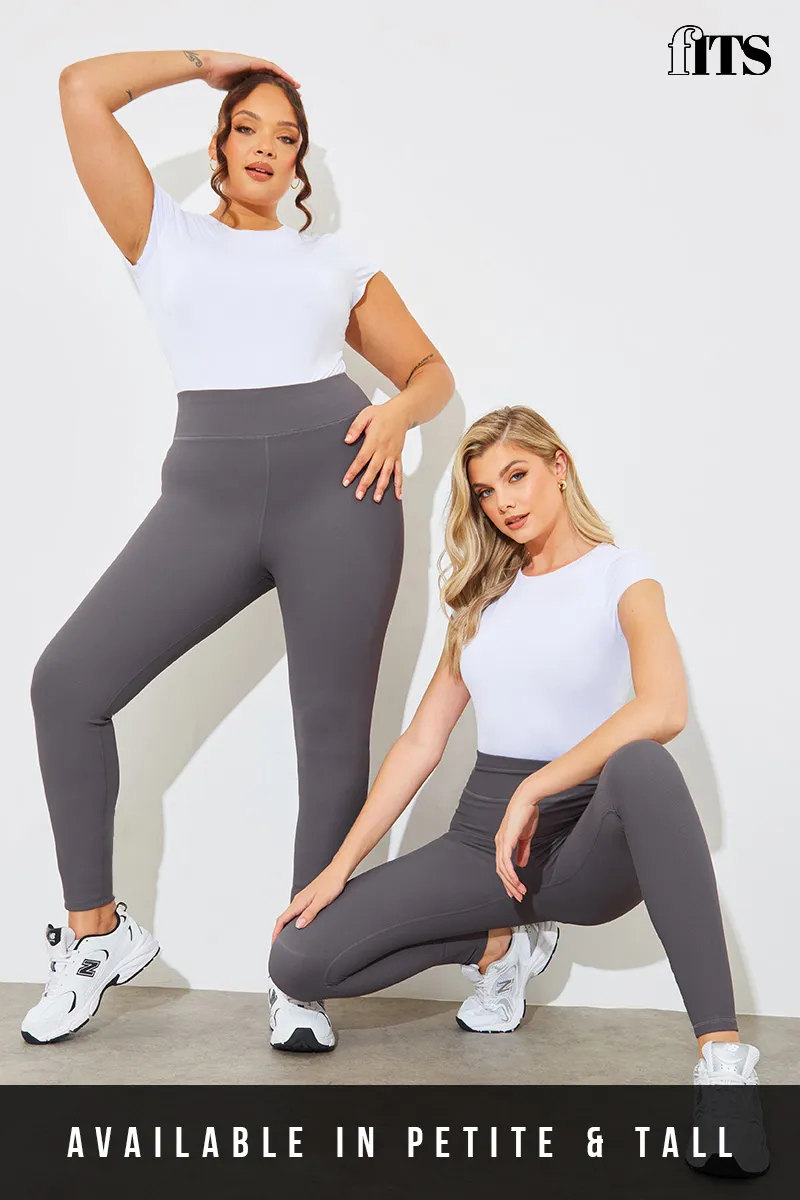 Grey High Waisted Sculpt and Control Legging