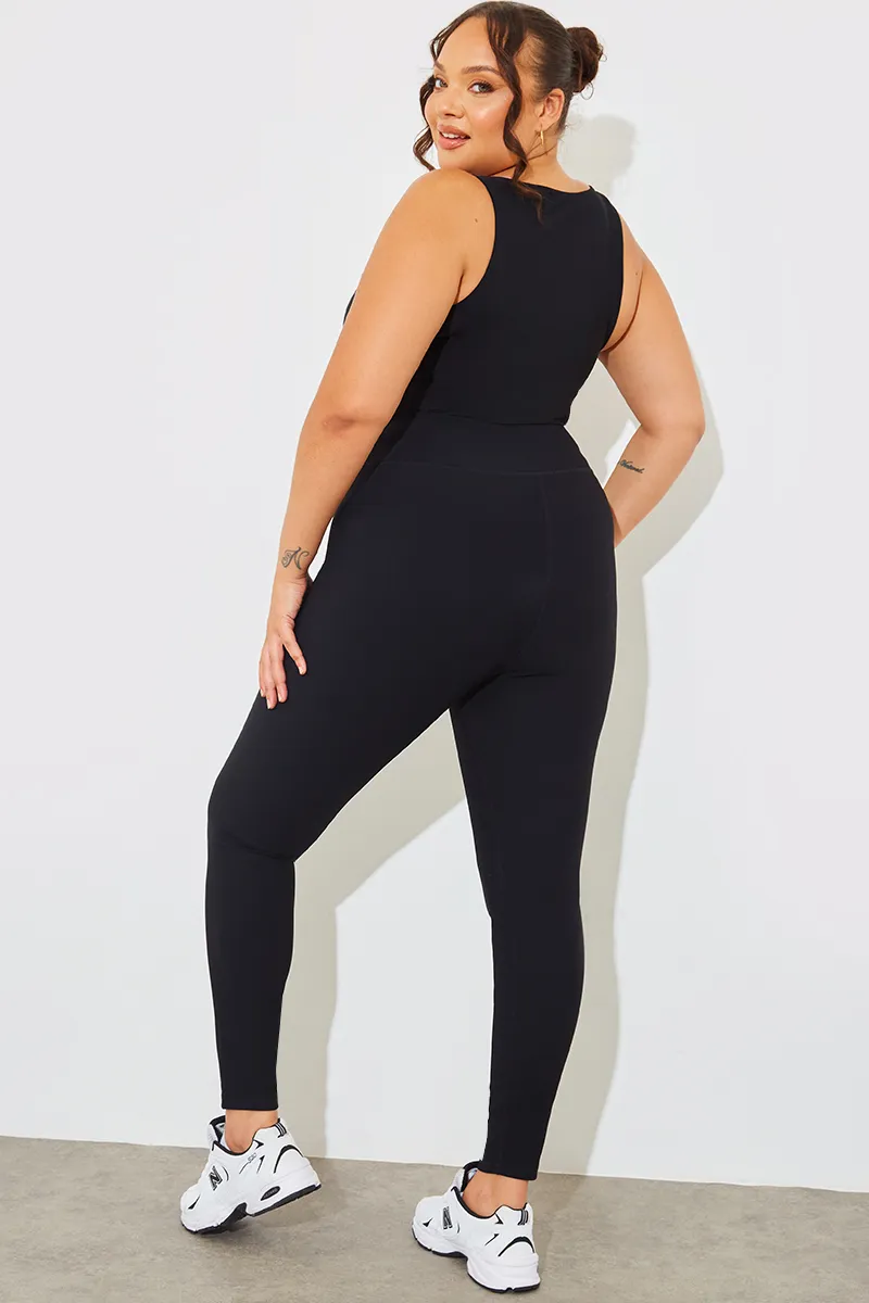 Grey High Waisted Sculpt and Control Legging