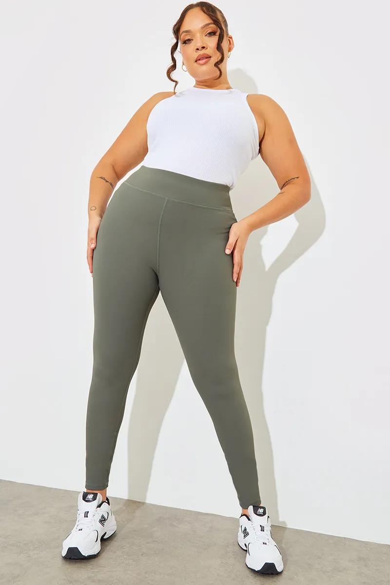 Grey High Waisted Sculpt and Control Legging
