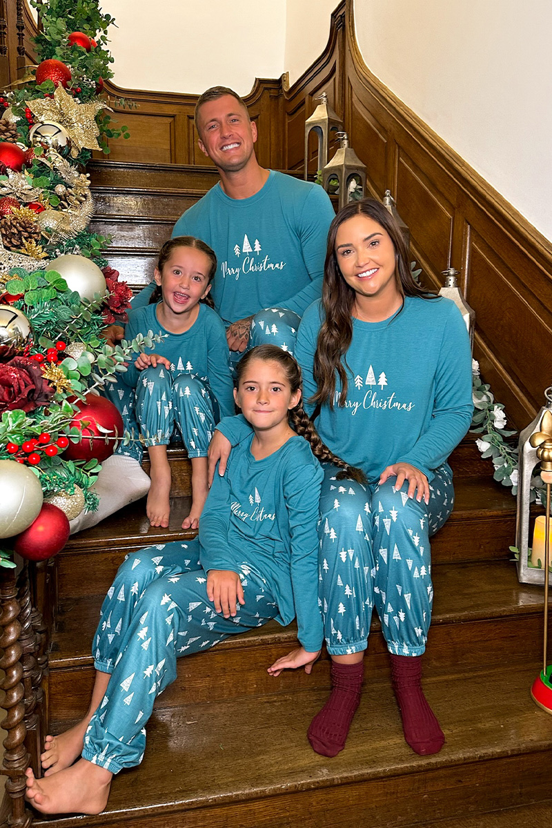 Babies 'Merry Christmas' Matching Family PJ Romper
