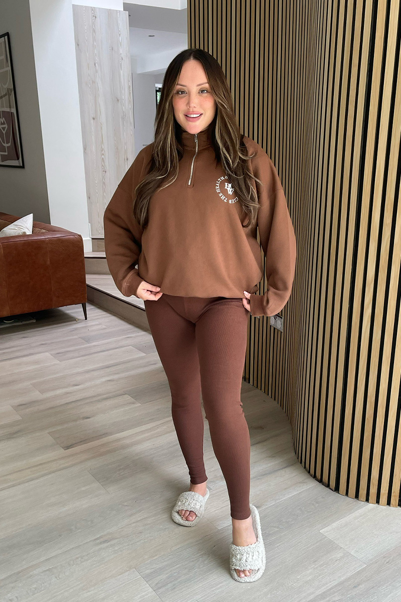 Thick Rib Leggings