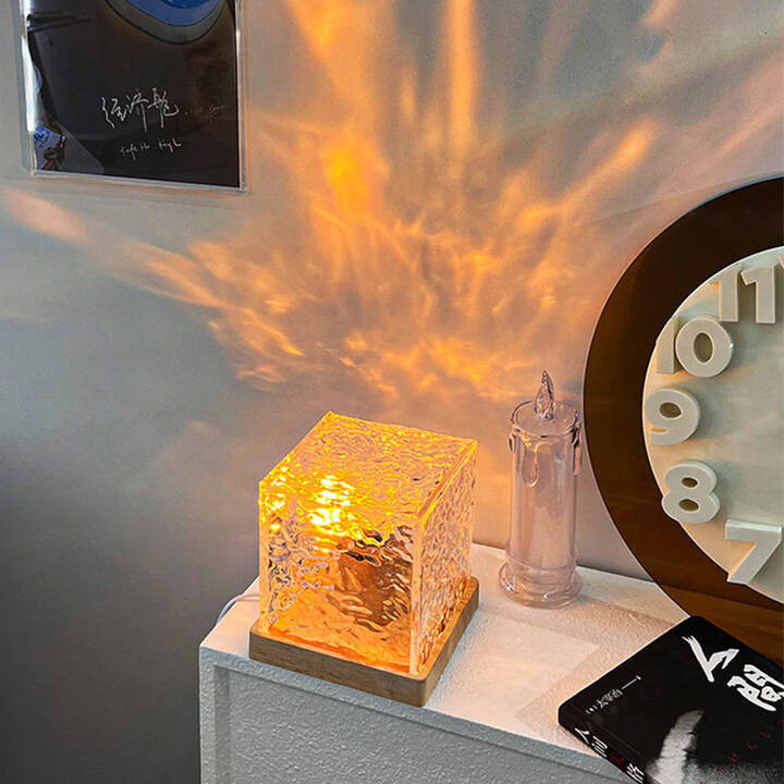 Water Ripple Projector Crystal Night Light