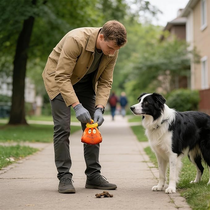 Biodegradable SH*T Bag 60PCS — “The Most Presidential Poop Bag Ever!”