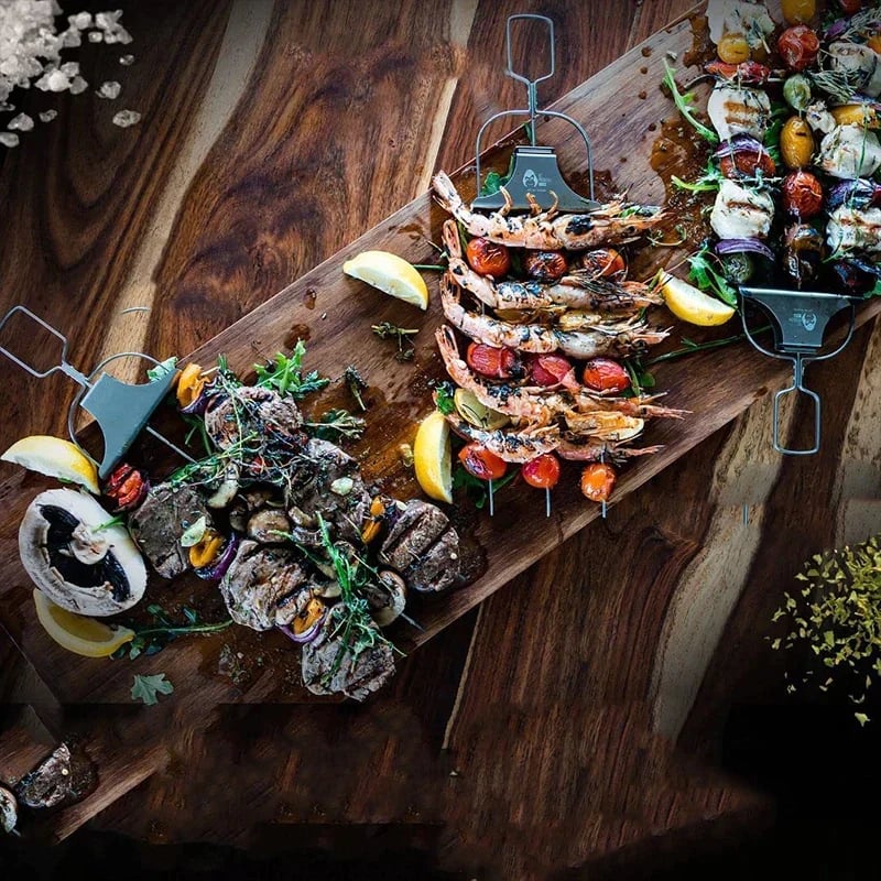 ⚒3 Way Grill Skewers - GrillSavant