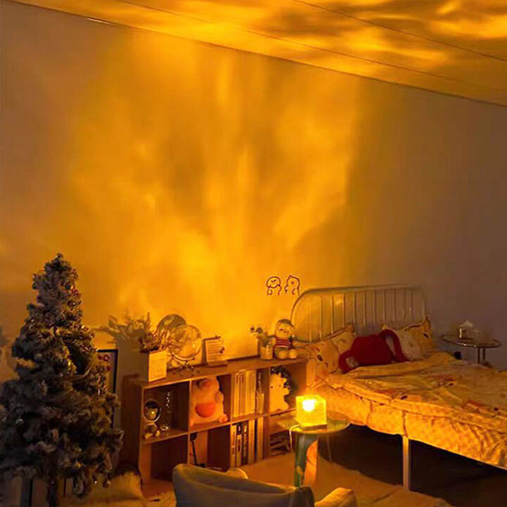 Water Ripple Projector Crystal Night Light