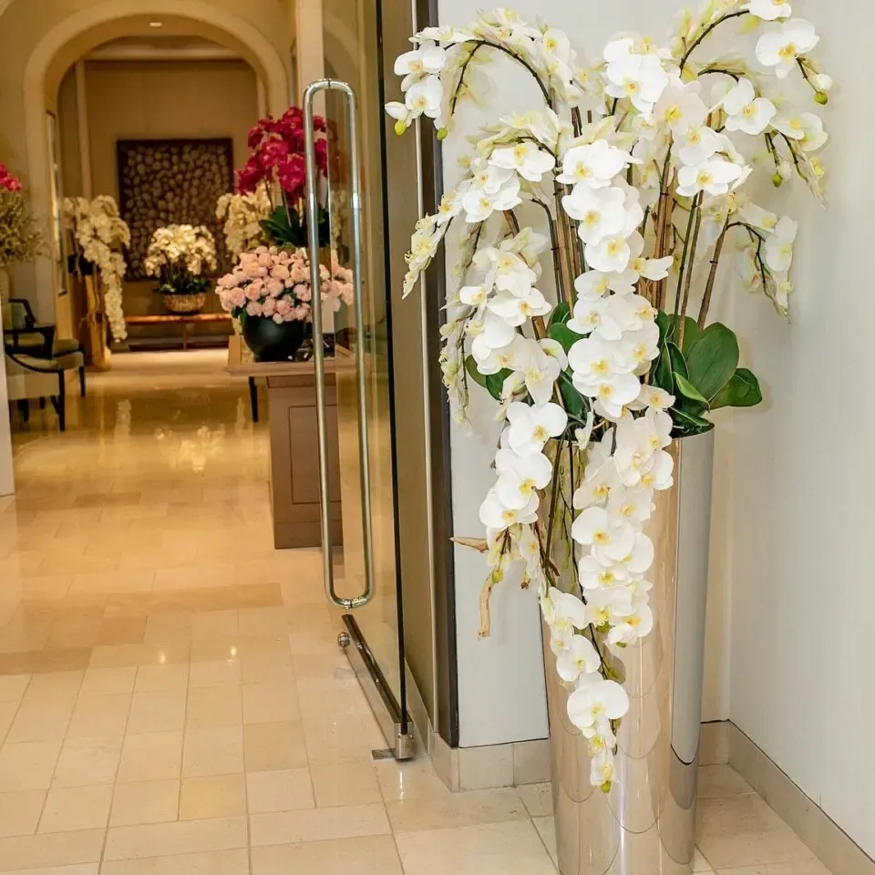 ✨HOT SALE✨6ft Indoor Artificial Flowers ( With Flower Pots)