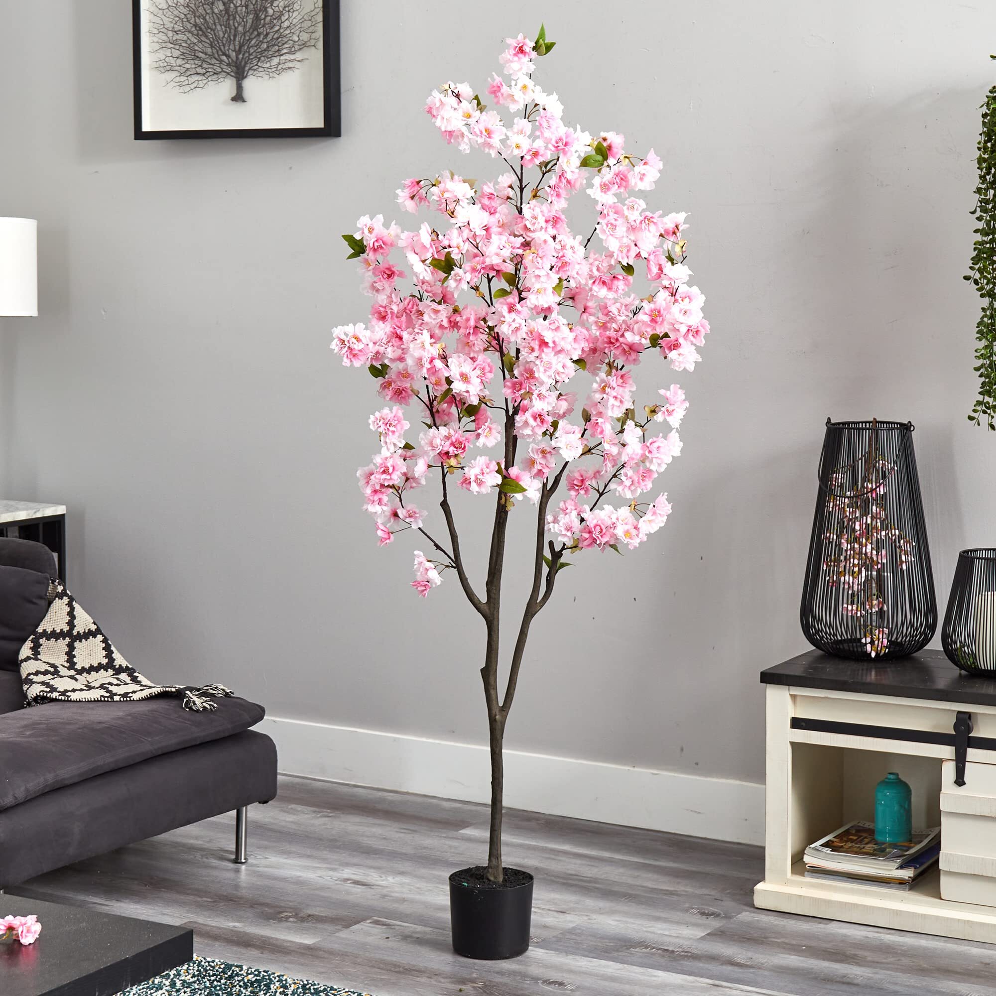 ✨HOT SALE✨Nearly Natural 6ft. Cherry Blossom Artificial Tree🌸