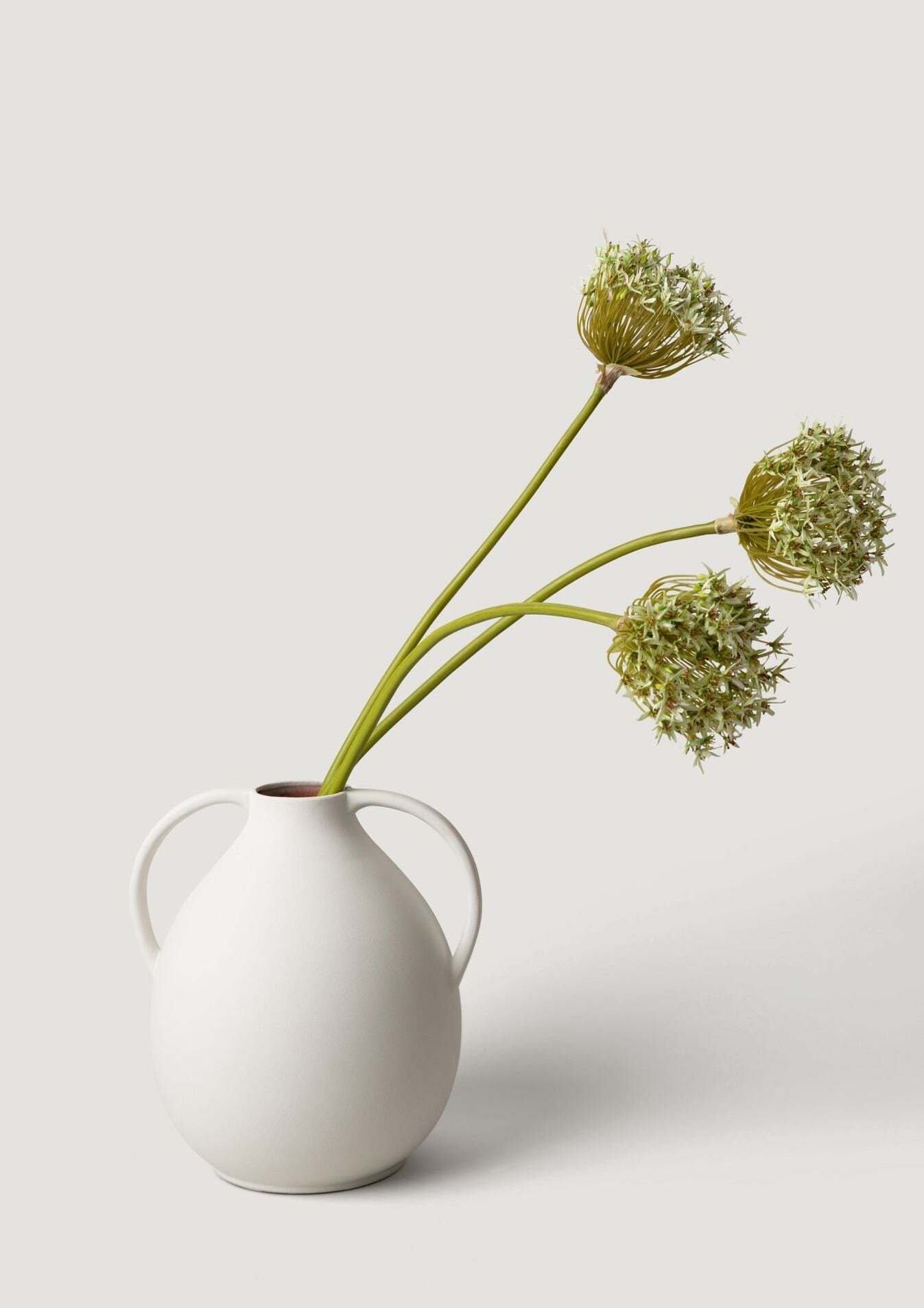 Artificial Allium Flower in Green - 36