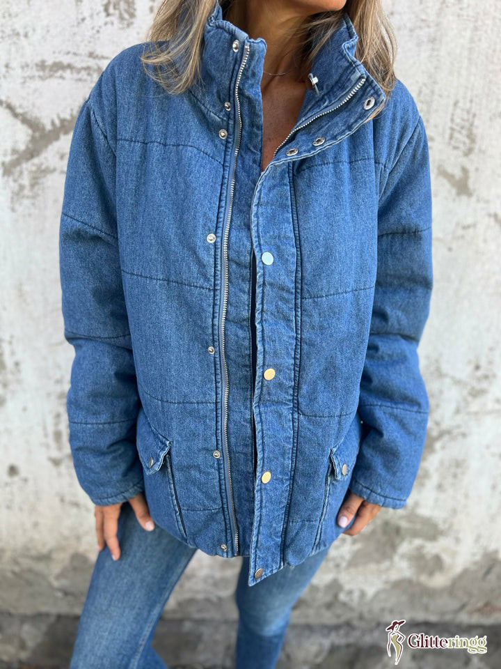 2024 New loose casual denim jacket for winter