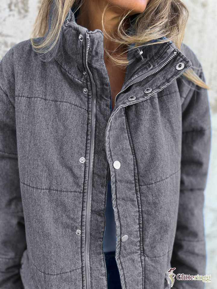 2024 New loose casual denim jacket for winter