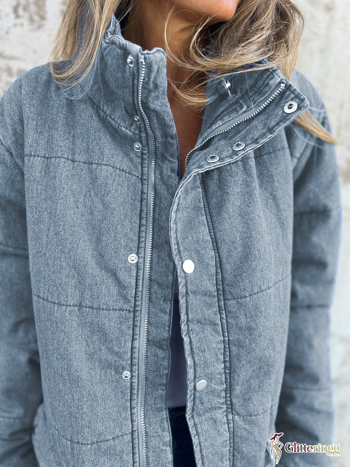 2024 New loose casual denim jacket for winter