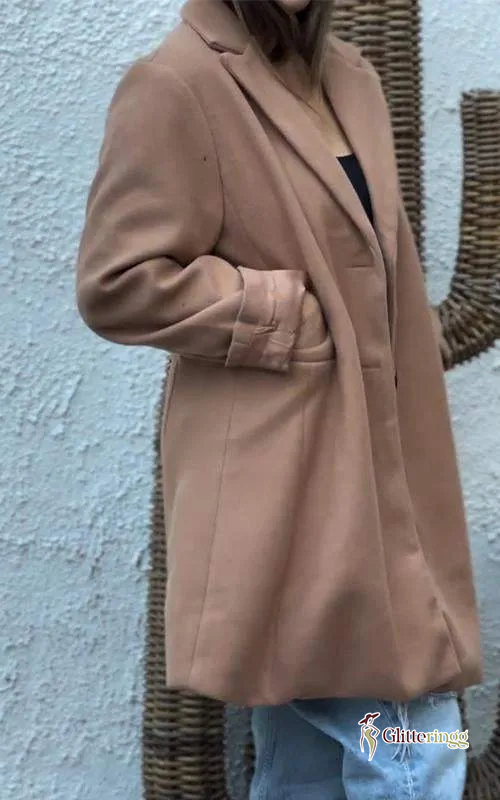 Women's Casual Lapel Single-breasted Suit Jacket