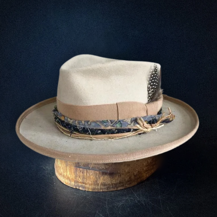 NATURE CALLS BEIGE FEDORA