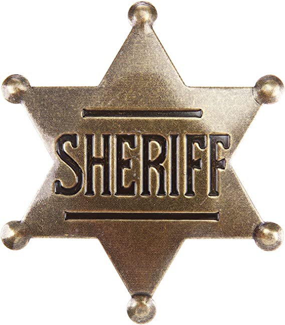 Sheriff Star Hexagonal Star
