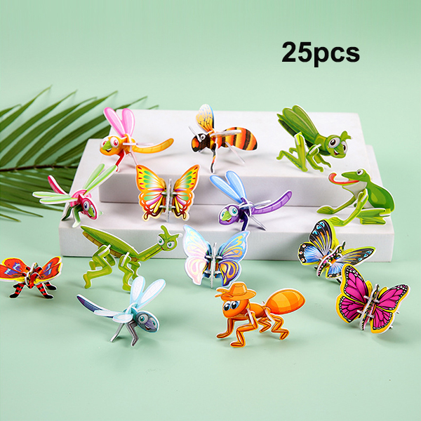 🔥Educational 3D Cartoon Puzzle