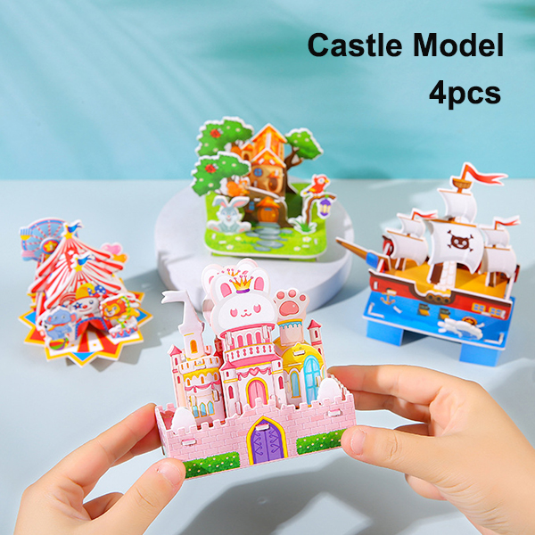 🔥3D Puzzle Building Model Educational Toy