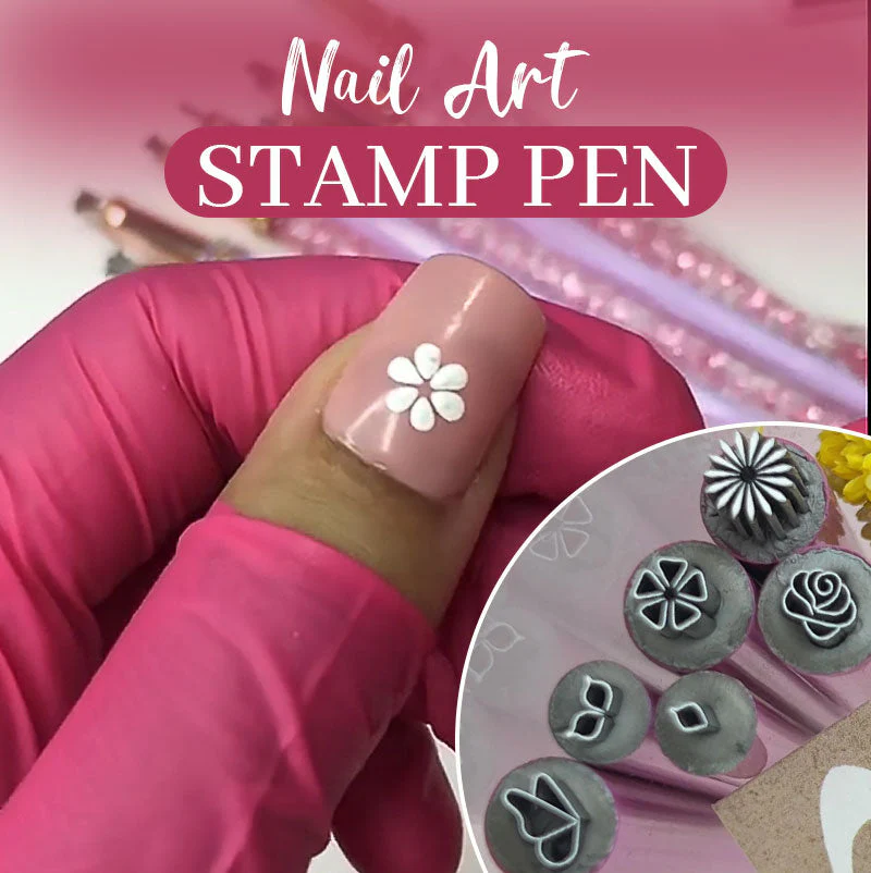 2024 New Fashion💥Nail Art Stamp Pen